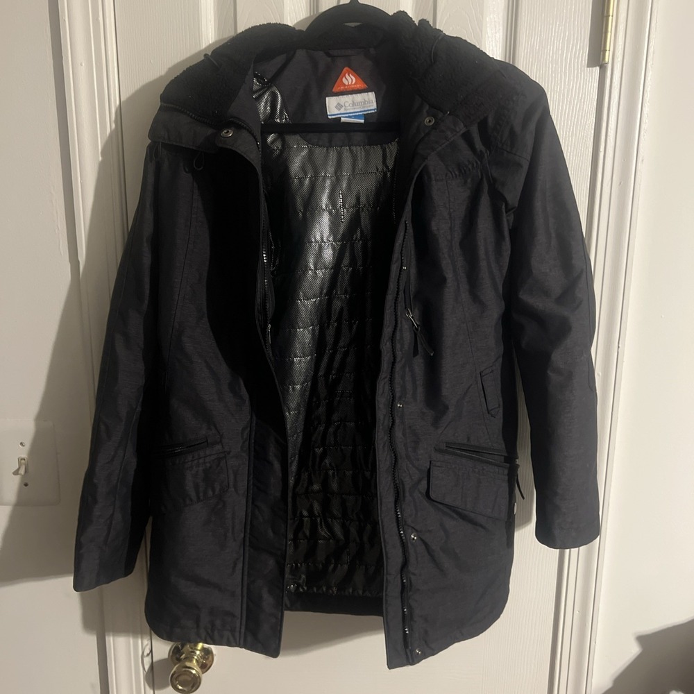 Columbia Women's Omni Heat Insulated Jacket Black Size Small